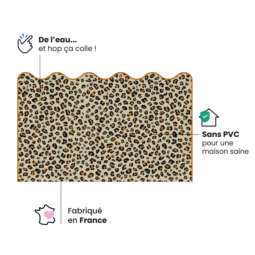 Tête de lit Léopard