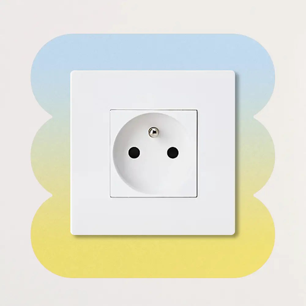 Décoration pour prises et interrupteurs en dégradé