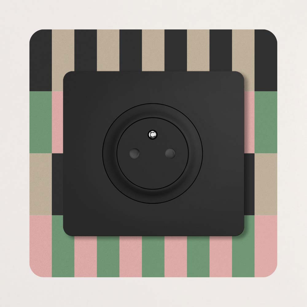 Décoration pour prises et interrupteurs Modernista