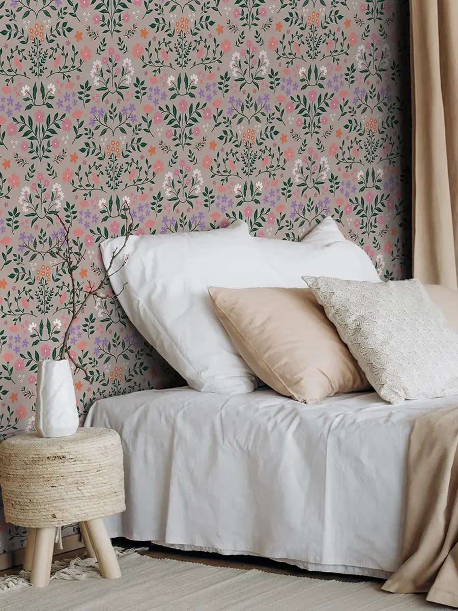 Papier peint Jardin Anglais sur mesure