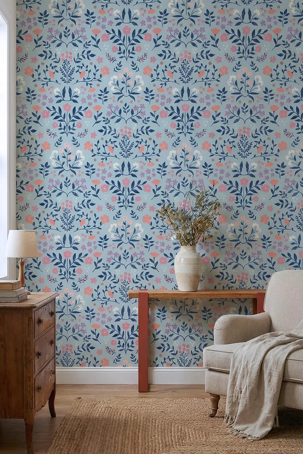 MF3492 | Papier peint Jardin anglais