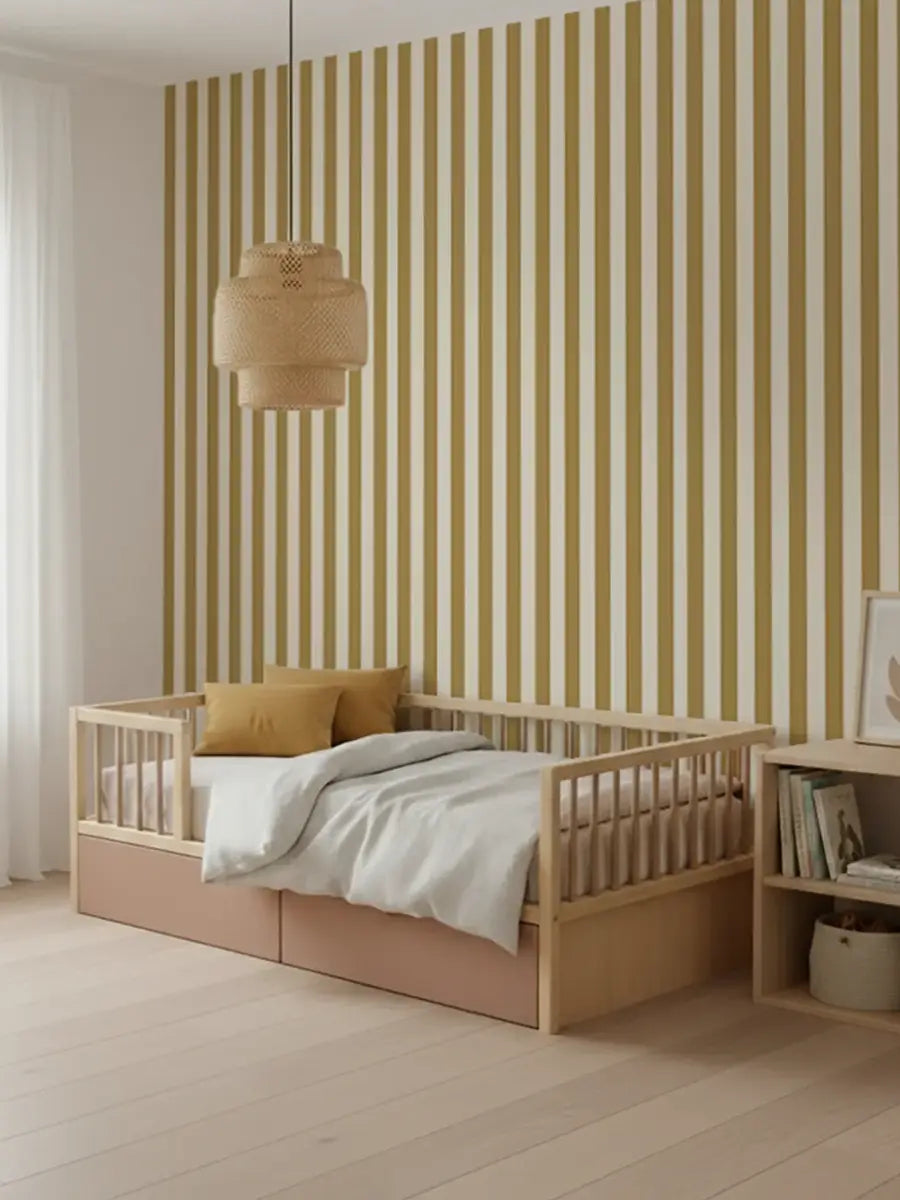 Papier peint Rayures sur mesure