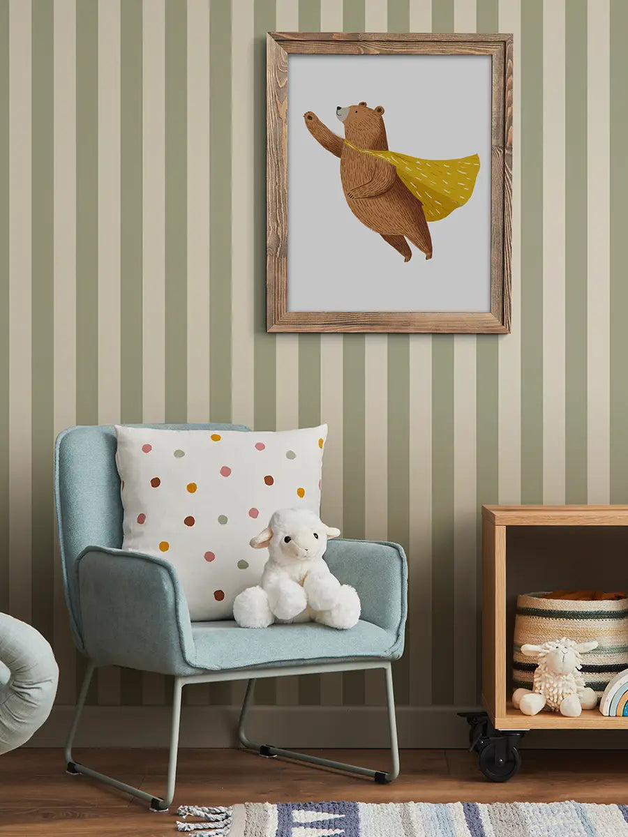 Papier peint Rayures sur mesure