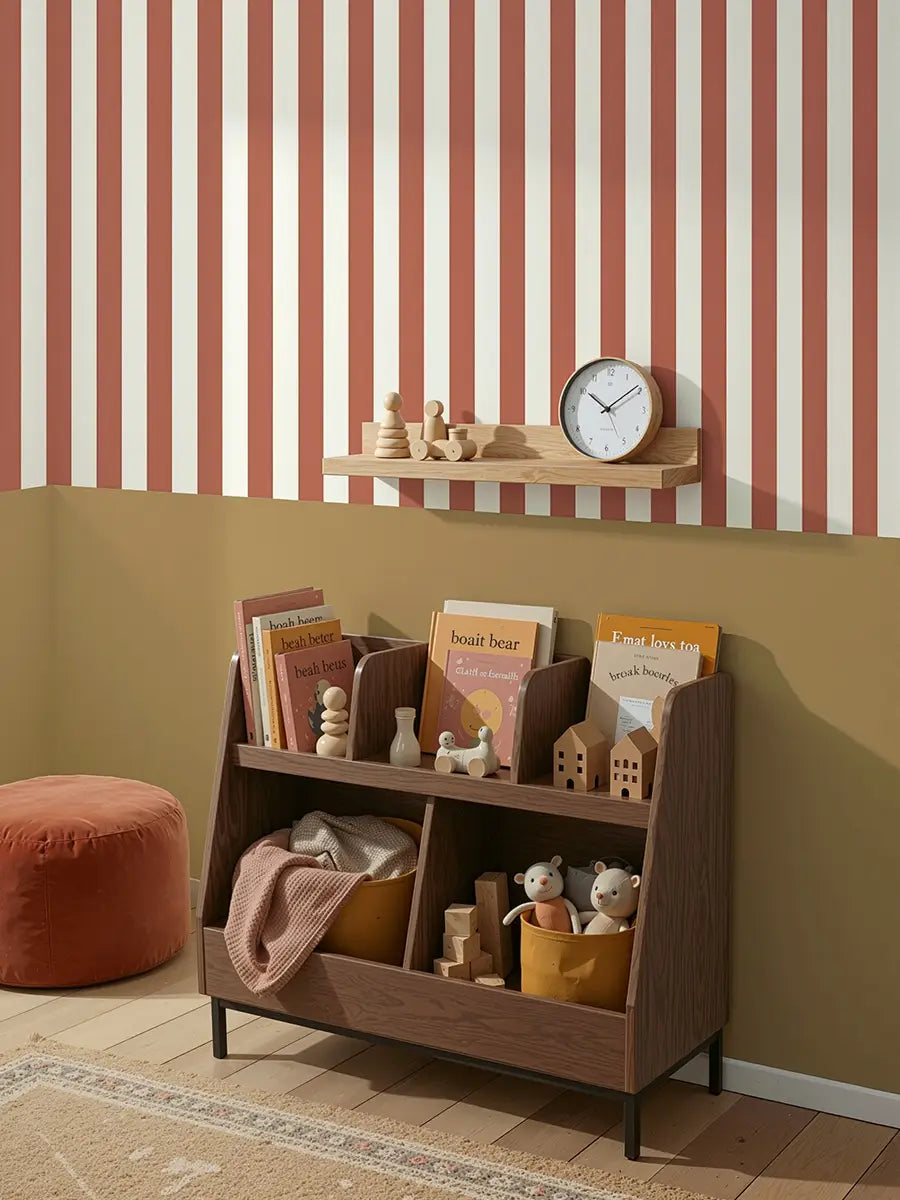 Papier peint Rayures sur mesure