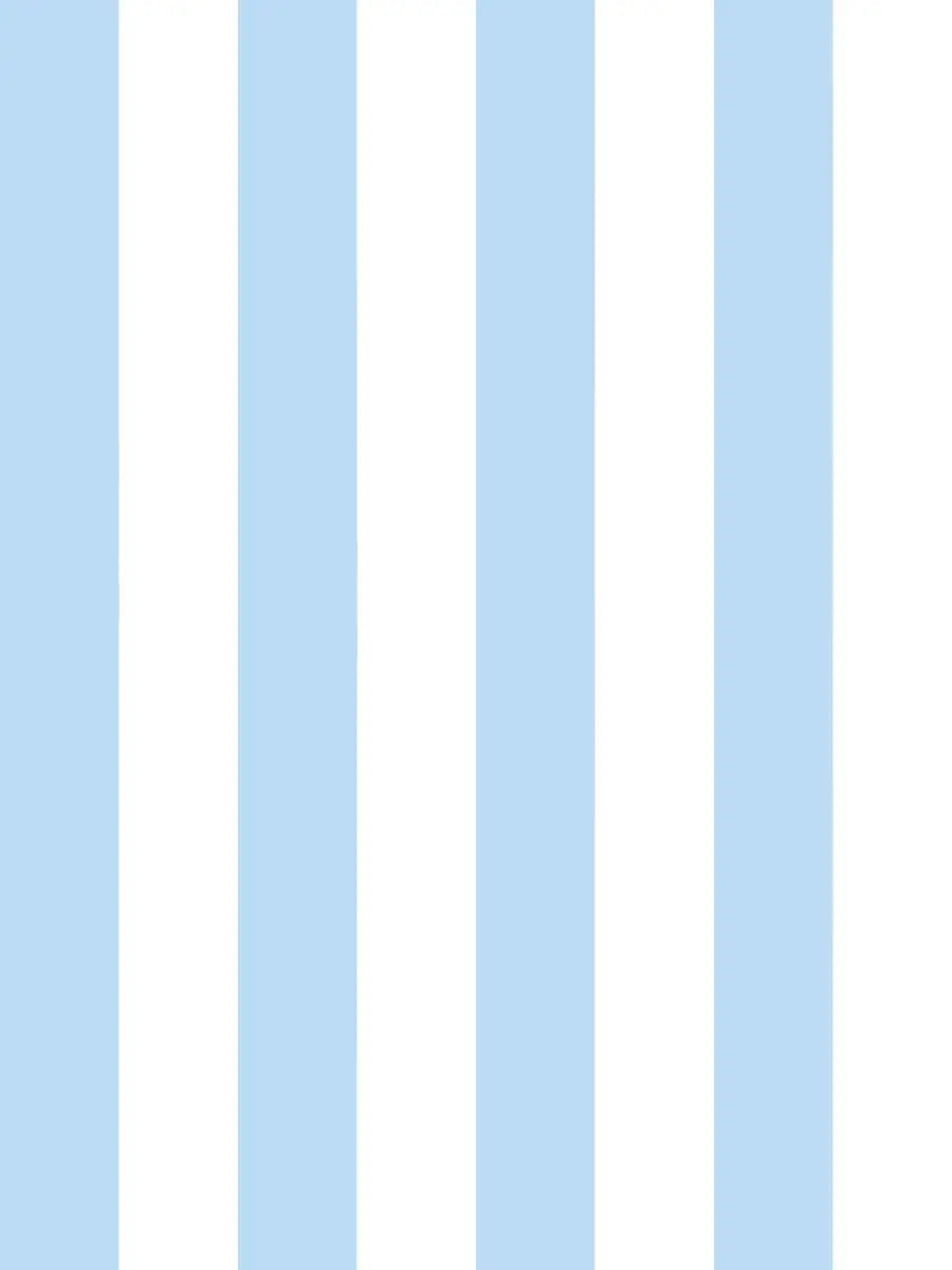 Papier peint Rayures Bleu Iceberg
