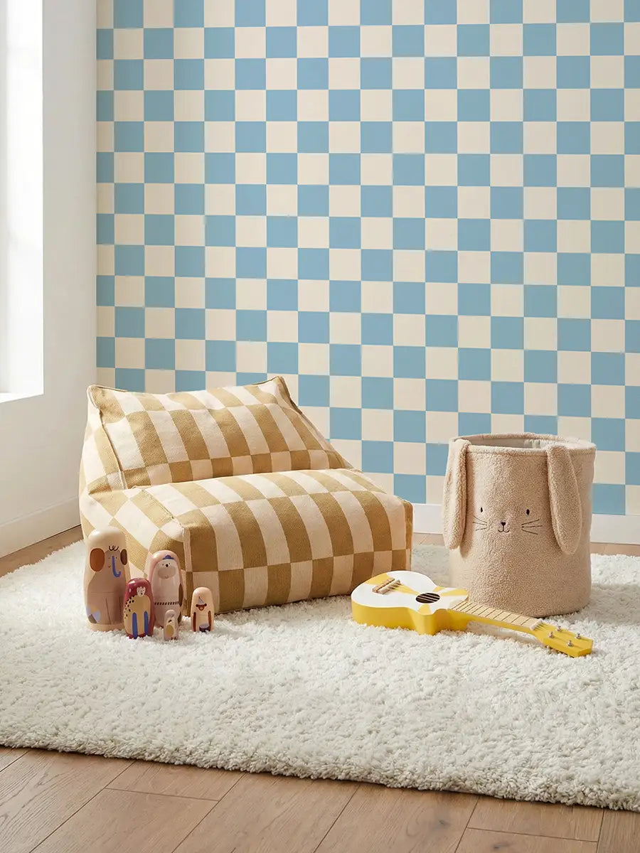 Papier peint Damier sur mesure