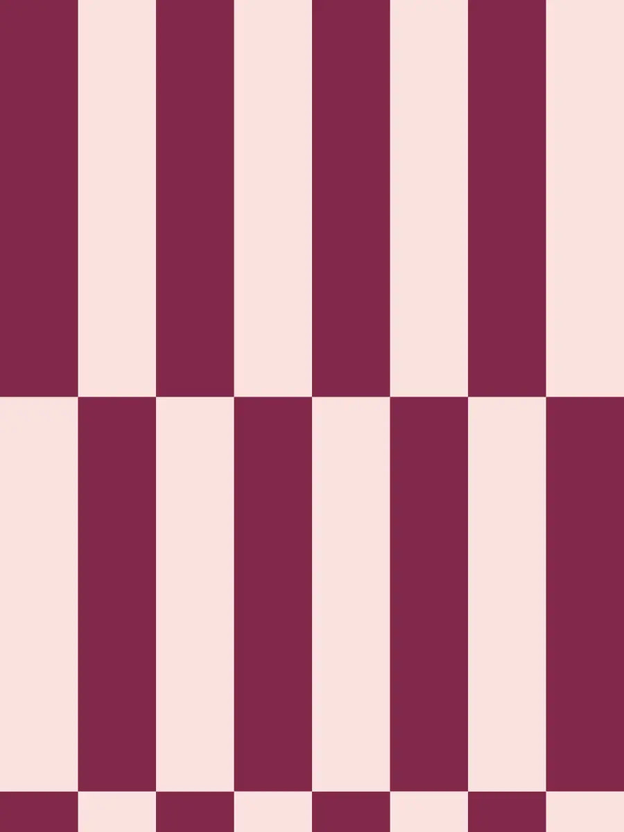 Papier peint Tempo Cerise & Rose poudré