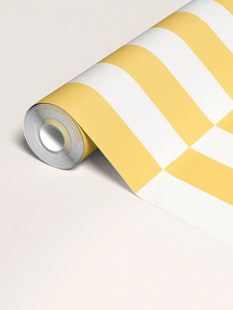 Papier peint Tempo Jaune