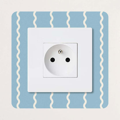 Décoration pour prises et interrupteurs Rayures