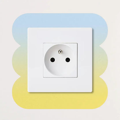 Décoration pour prises et interrupteurs en dégradé
