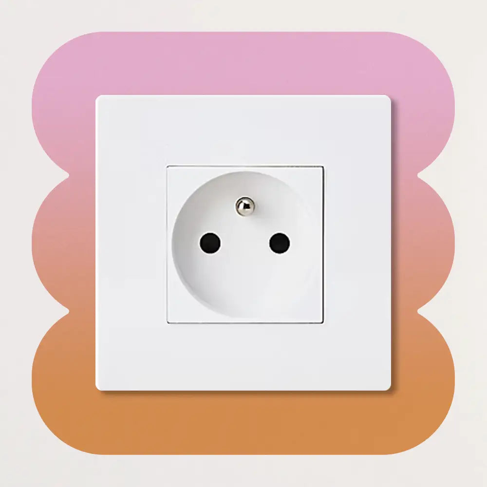 Décoration pour prises et interrupteurs en dégradé