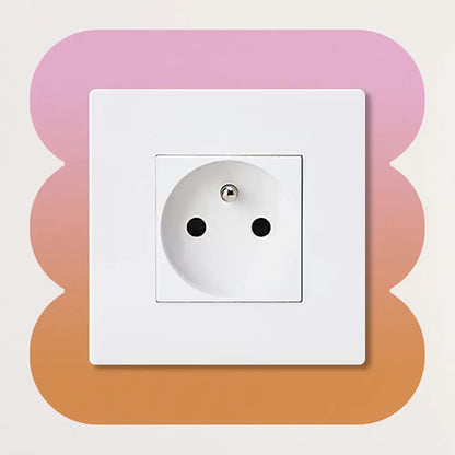 Décoration pour prises et interrupteurs en dégradé