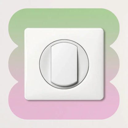 Décoration pour prises et interrupteurs en dégradé