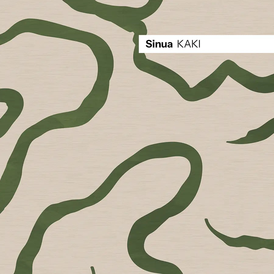 Papier peint Sinua sur mesure