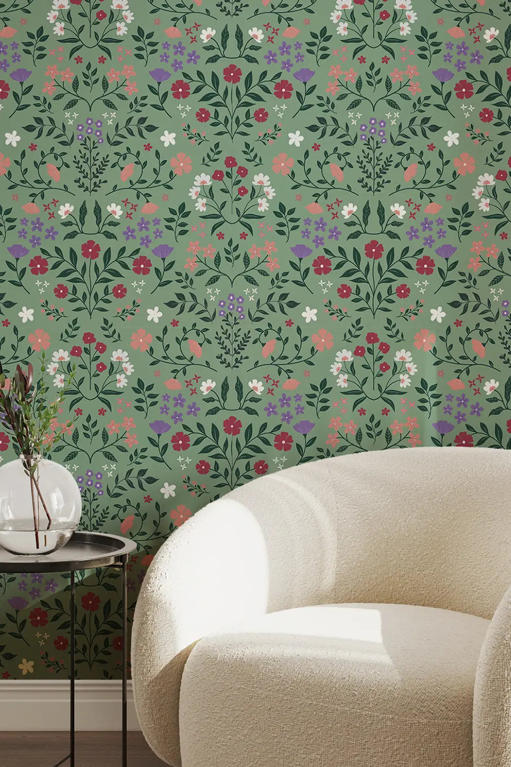 MF3490 | Papier peint Jardin anglais