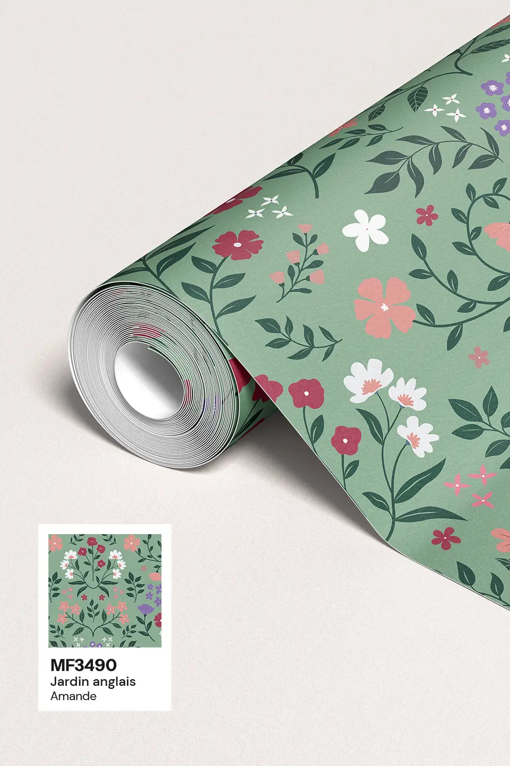 MF3490 | Papier peint Jardin anglais