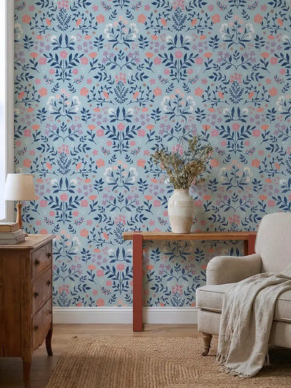 Papier peint Jardin Anglais sur mesure