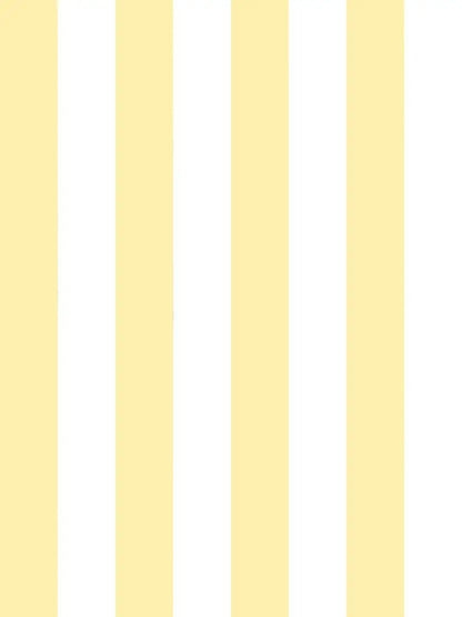 Papier peint Rayures Jaune Beurre