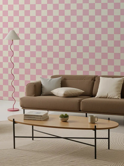 Papier peint Damier sur mesure