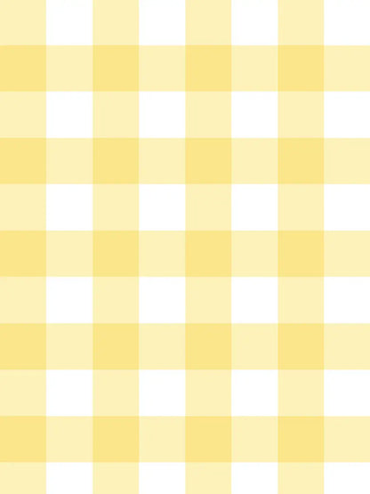 Papier peint Vichy Limonade