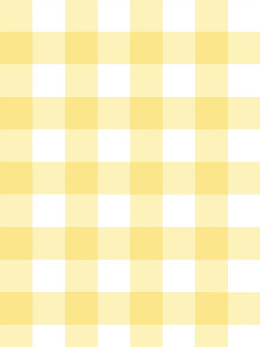 Papier peint Vichy Limonade