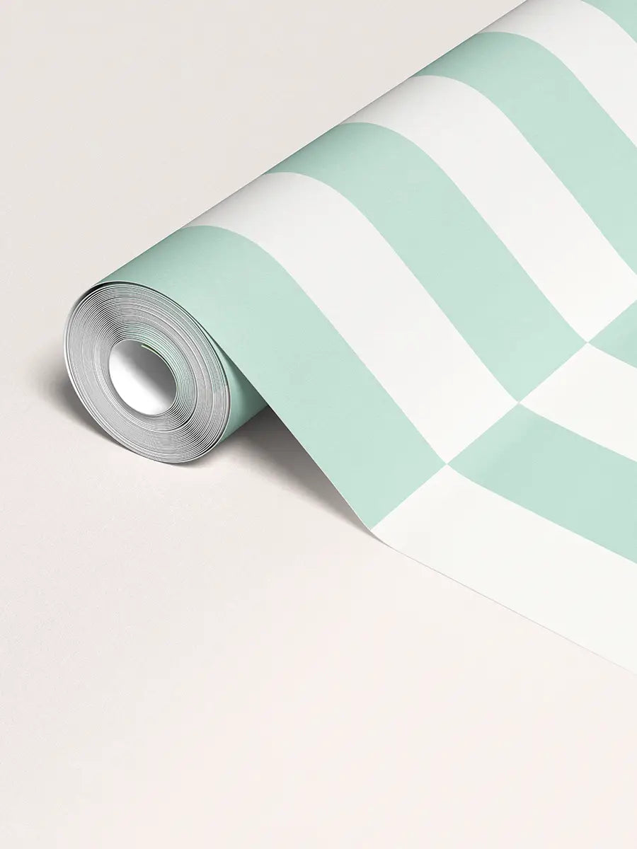 Papier peint Tempo Vert d'eau