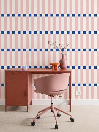 Papier peint Damier Graphique