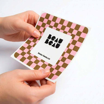 Décoration pour prises et interrupteurs Damier