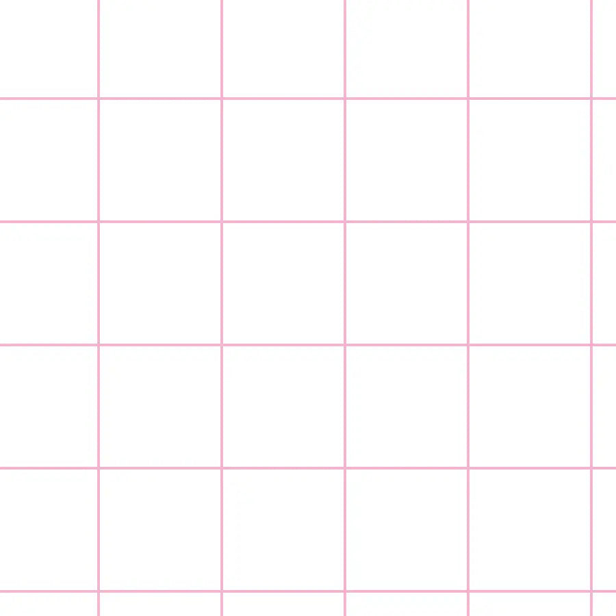 Papier peint Carreaux Rose Bubblegum
