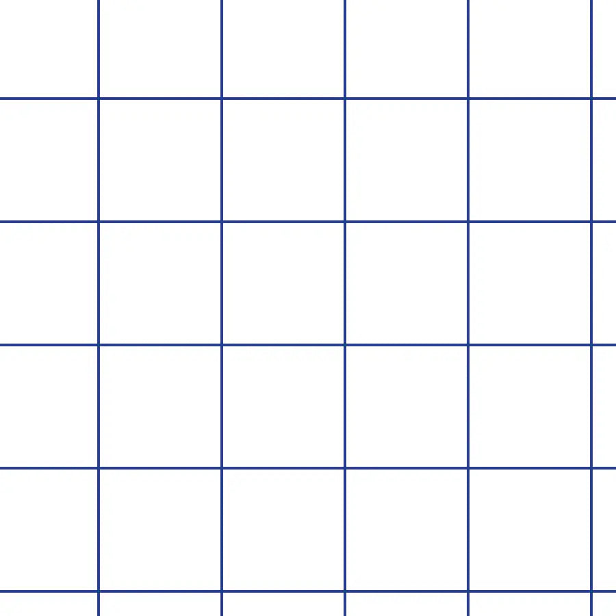 Papier peint Carreaux Bleu Outremer