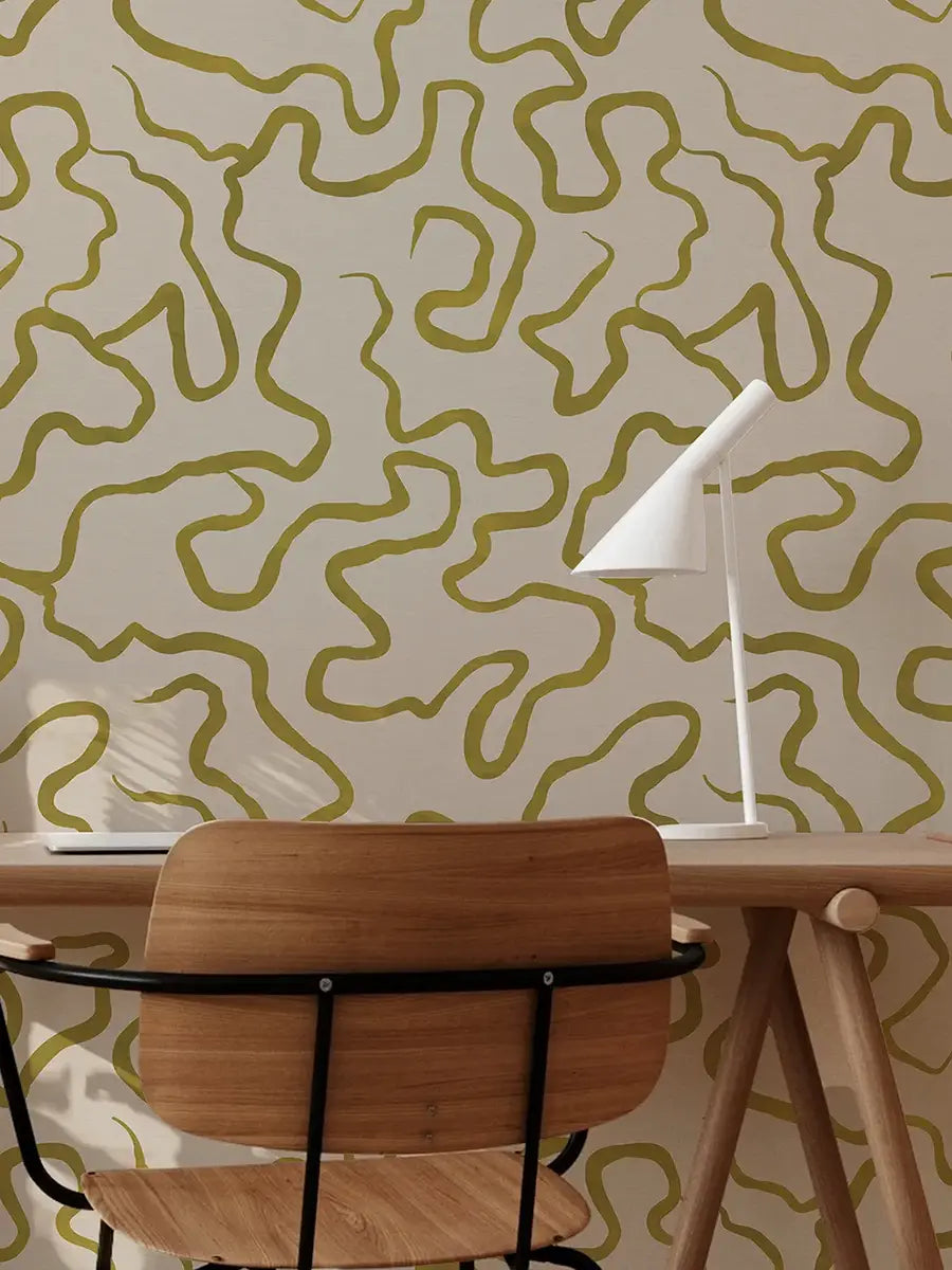 Papier peint Sinua sur mesure