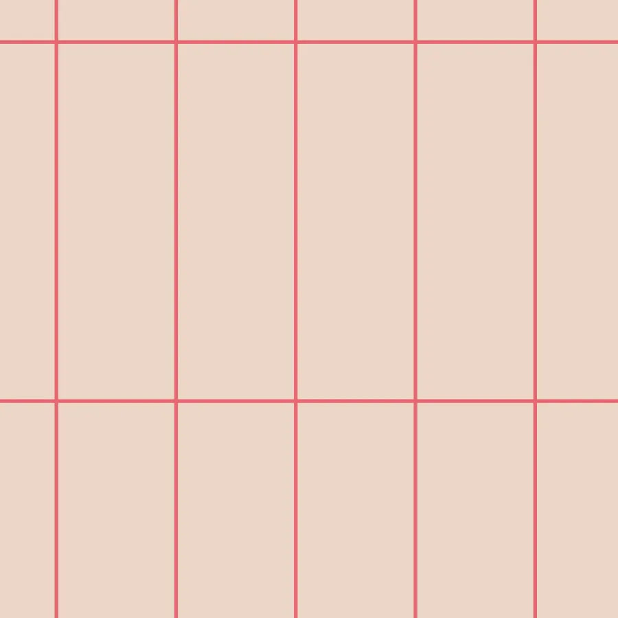 Papier peint Grid Corail